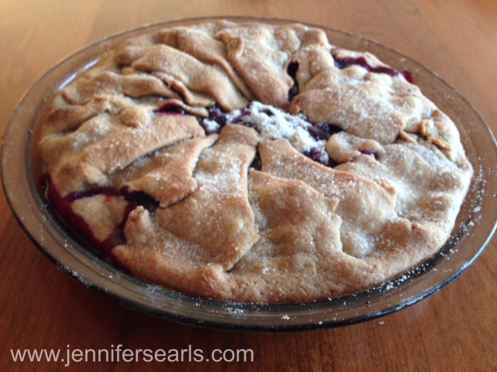 blueberry pie