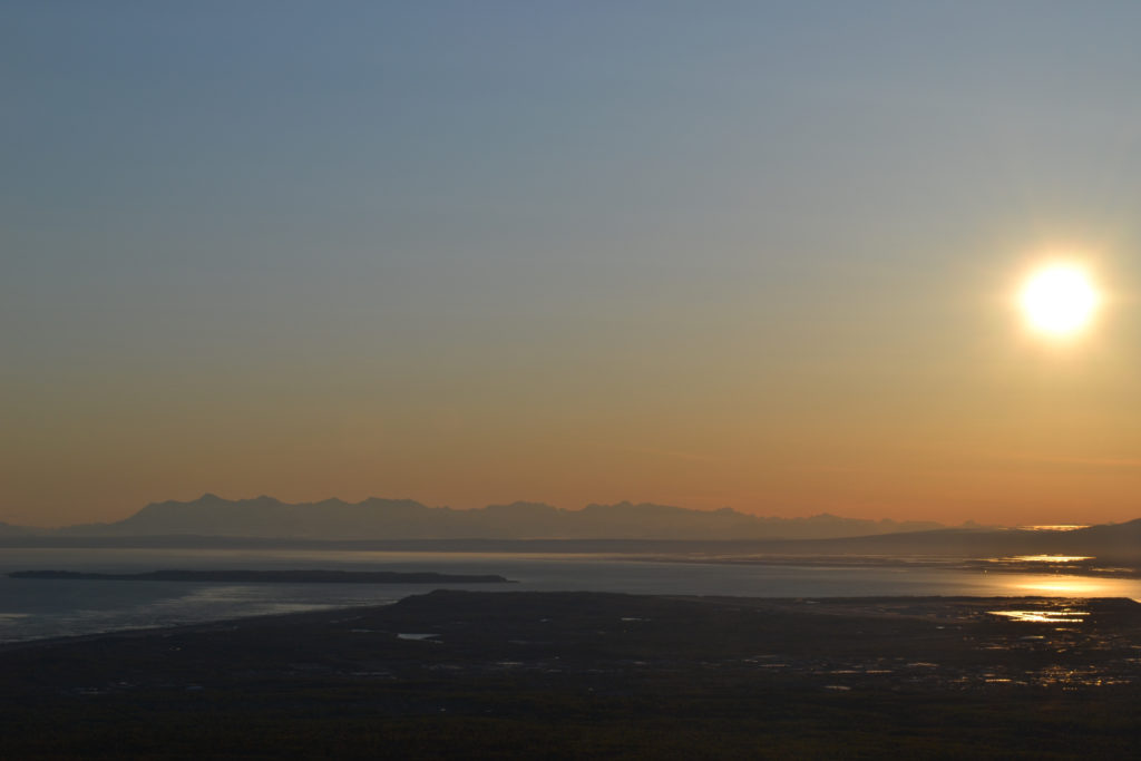 Sunset from Flat Top