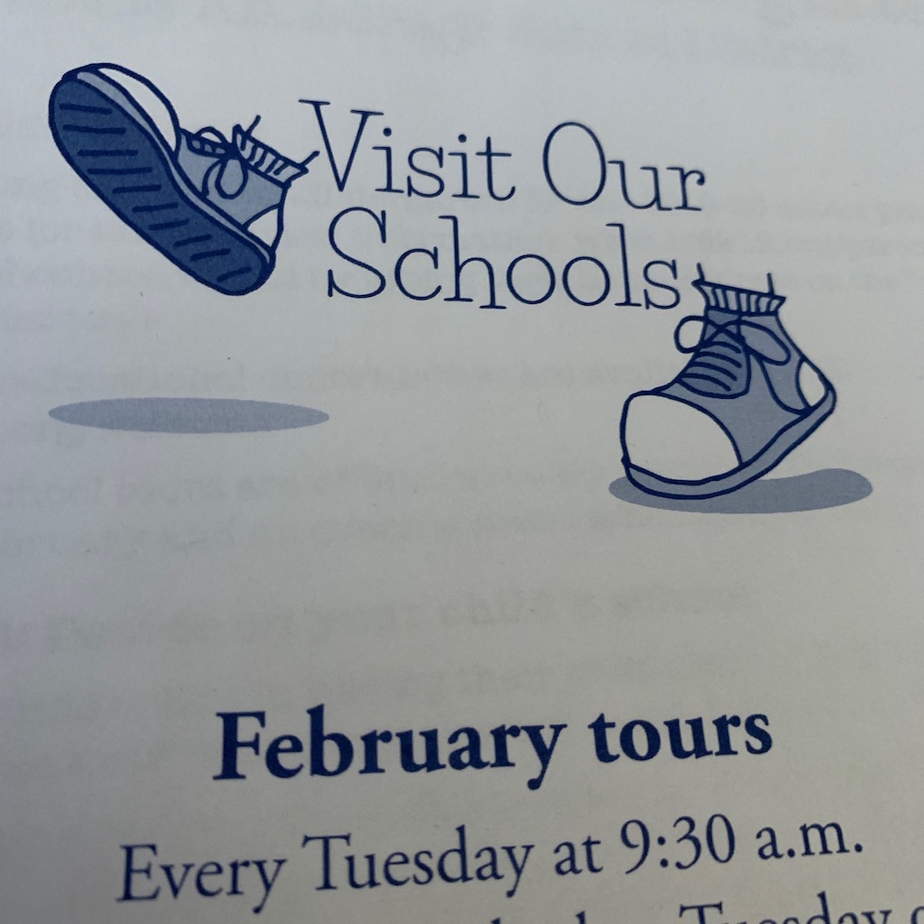 School Visit Flyer